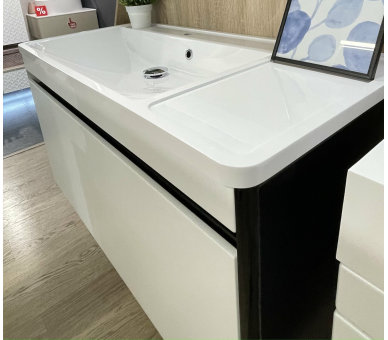 Тумба Fancy Marble Aspen 100 с умывальника Sacramento 1000