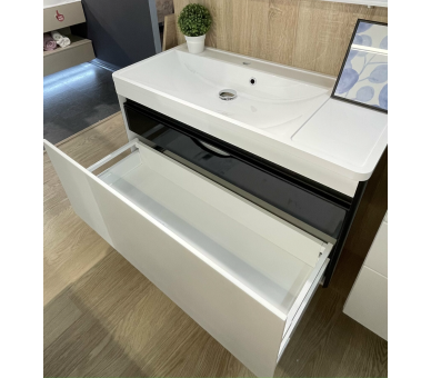 Тумба Fancy Marble Aspen 100 с умывальника Sacramento 1000