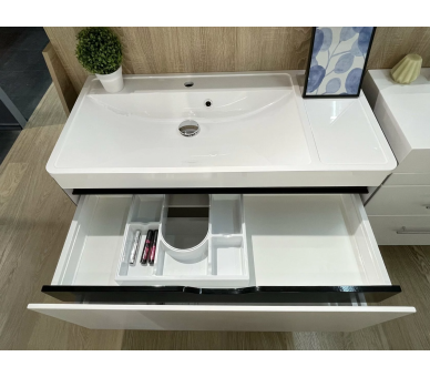 Тумба Fancy Marble Aspen 100 с умывальника Sacramento 1000