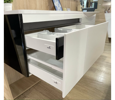 Тумба Fancy Marble Aspen 100 с умывальника Sacramento 1000