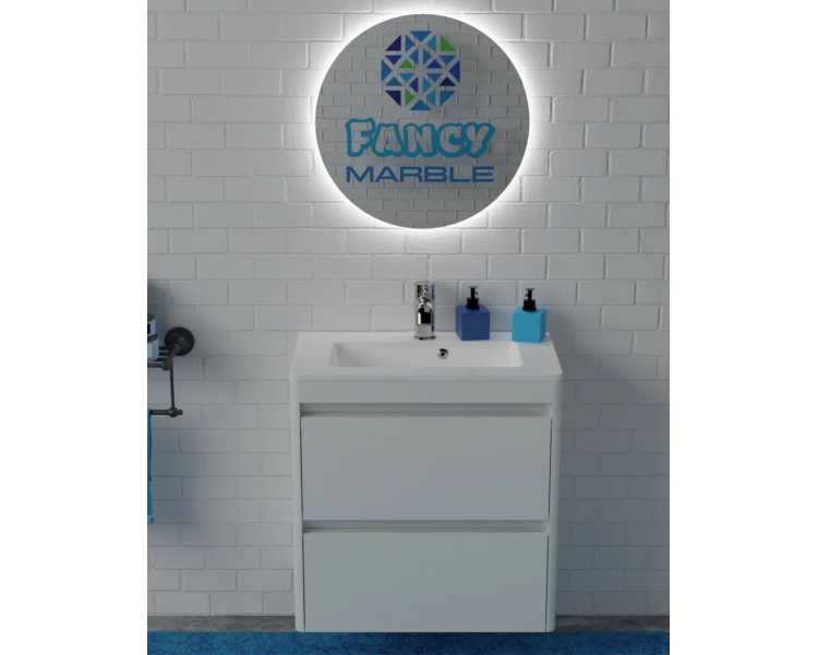 Тумба Fancy Marble Bali-2 з умивальником Annabelle