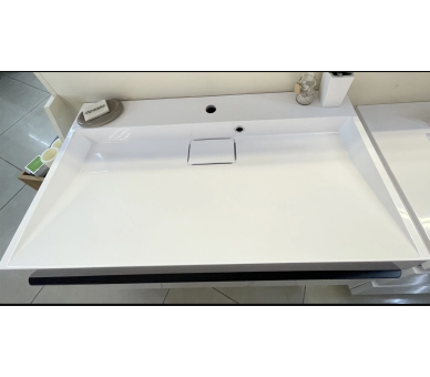 Тумба Fancy Marble Bermuda 1 з умивальником Vitold 900