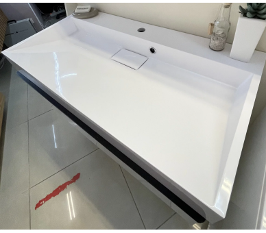 Тумба Fancy Marble Bermuda 1 з умивальником Vitold 900