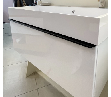 Тумба Fancy Marble Bermuda 1 с умывальником Vitold 900
