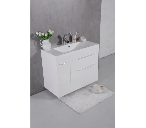 Тумба Fancy Marble Bermuda 2 с умывальником Edison 900