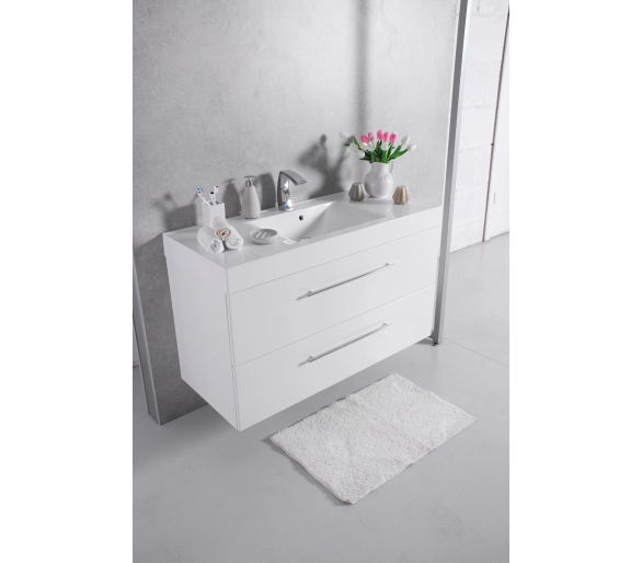Тумба Fancy Marble Barbados 1 з умивальником Narva 1200