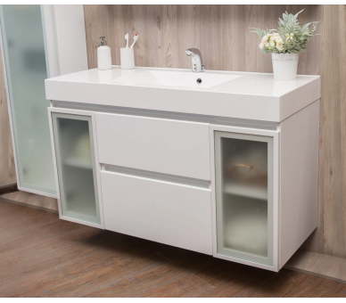 Тумба Fancy Marble Barbados 3 з умивальником Narva 1200