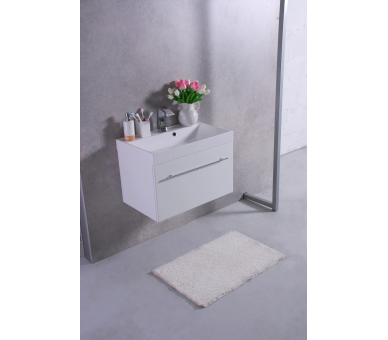 Тумба Fancy Marble Corsica 70 з умивальником Signe 700