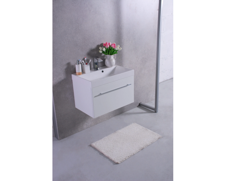 Тумба Fancy Marble Corsica 70 з умивальником Signe 700