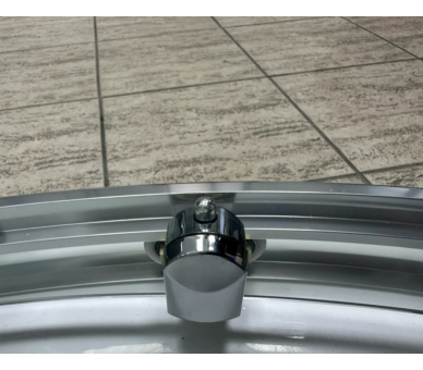 Душовий бокс Veronis BV-4-100 white CHROME 100x100 глибокий піддон