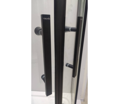 Душова кабіна Veronis Alonza Black 90x90x190 без піддону