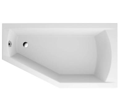 Акриловая ванна Polimat Selena 160x90 асимметричная правая
