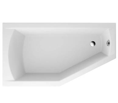 Акриловая ванна Polimat Selena 150x90 асимметричная левая