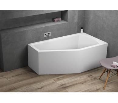 Акрилова ванна Polimat Selena 150x90 асиметрична права