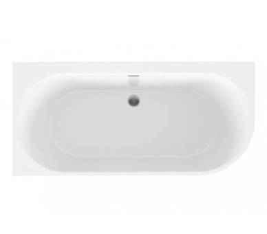 Акрилова ванна Polimat Sola 160x75 L/R окремостояча біла