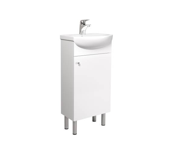 Тумба в ванную напольная MDD Фокус-40 с умывальником Solo 40