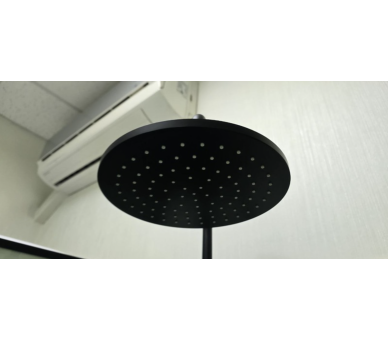 Душовий бокс Veronis BN-10-90 black 90х90х225 без даху