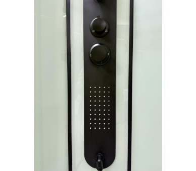 Душовий бокс Veronis BN-10-90 black 90х90х225 без даху