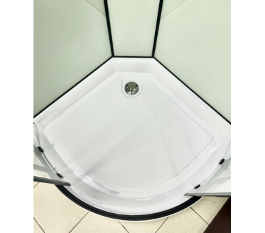 Душовий бокс Veronis BN-10-90 black 90х90х225 без даху