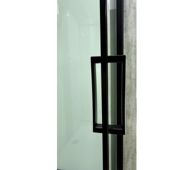 Душовий бокс Veronis BN-10-90 black 90х90х225 без даху