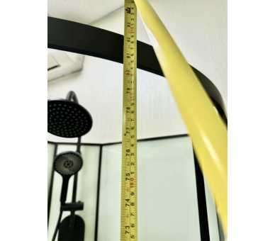 Душовий бокс Veronis BN-10-90 black 90х90х225 без даху