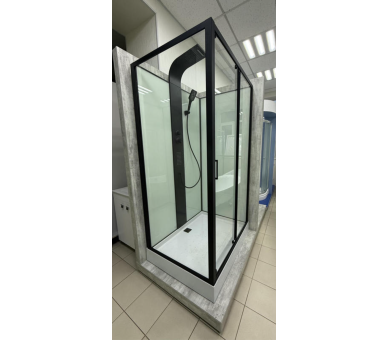 Душевой бокс Veronis BN-11-120 black 120x90x235 без крыши