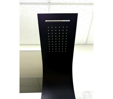 Душовий бокс Veronis BN-11-120 black 120х90х235 без даху