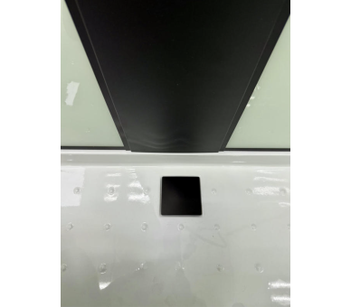 Душовий бокс Veronis BN-11-120 black 120х90х235 без даху