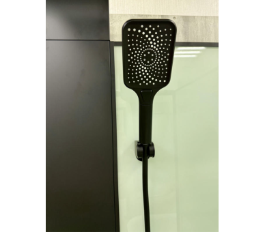 Душовий бокс Veronis BN-11-120 black 120х90х235 без даху