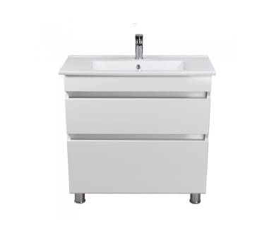 Тумба в ванную напольная MDD MoonShine 80 с умывальником Su-80