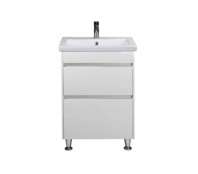 Тумба в ванную напольная MDD Prime 60 с умывальником Como 60