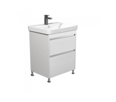 Тумба у ванну підлогова MDD Prime 60 з умивальником Vivace 60