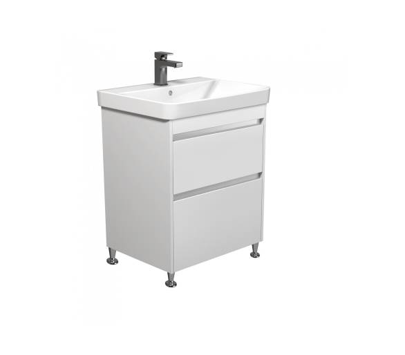 Тумба в ванную напольная MDD Prime 60 с умывальником Vivace 60