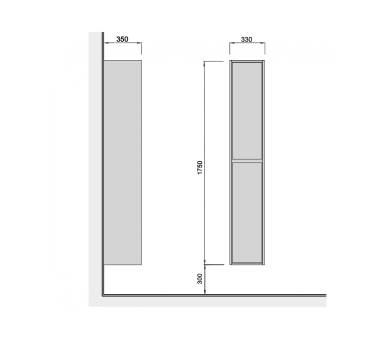 Пенал універсальний MDD Polo Loft П-33-U