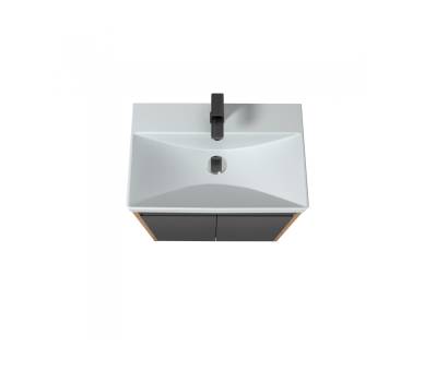 Тумба в ванную универсальная MDD Olive 60-U с умывальником Sempre 60