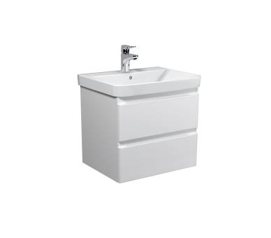 Тумба в ванную подвесная MDD Unik 60-A с умывальником Vivace 60