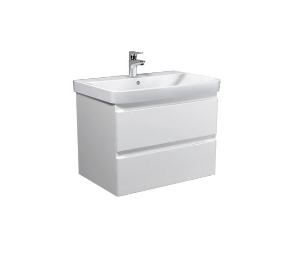 Тумба в ванную подвесная MDD Unik 70-A с умывальником Vivace 70
