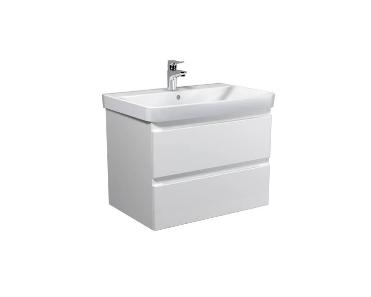 Тумба в ванную подвесная MDD Unik 70-A с умывальником Vivace 70