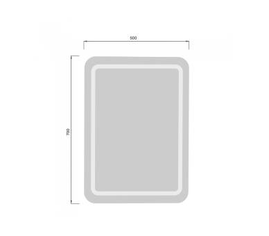 Дзеркало MDD Tina 70х50/50х70 з LED-підсвіткою