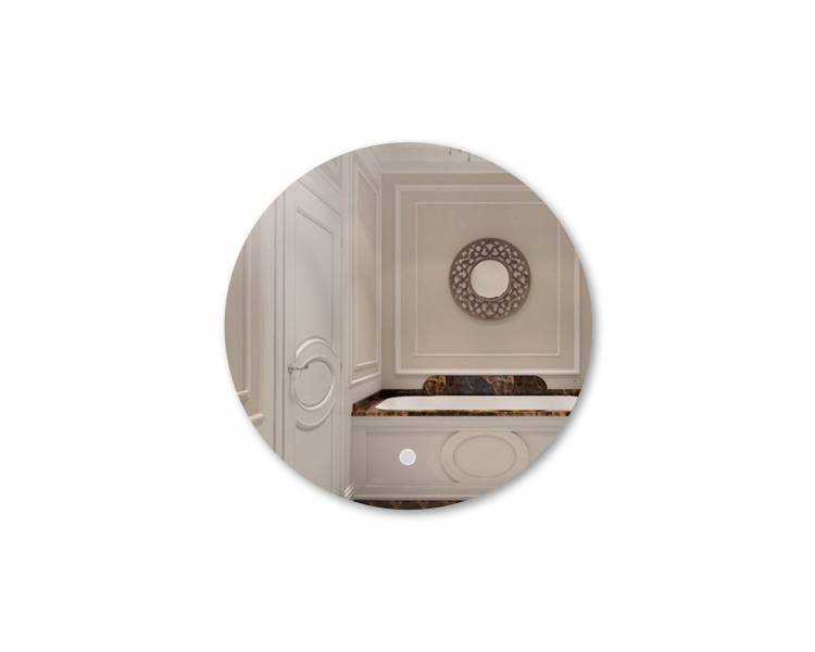 Зеркало MDD Eclipse 70x70 S с LED-подсветкой и сенсором