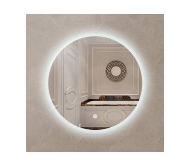 Дзеркало MDD Eclipse 70x70 S з LED-підсвіткою та сенсором