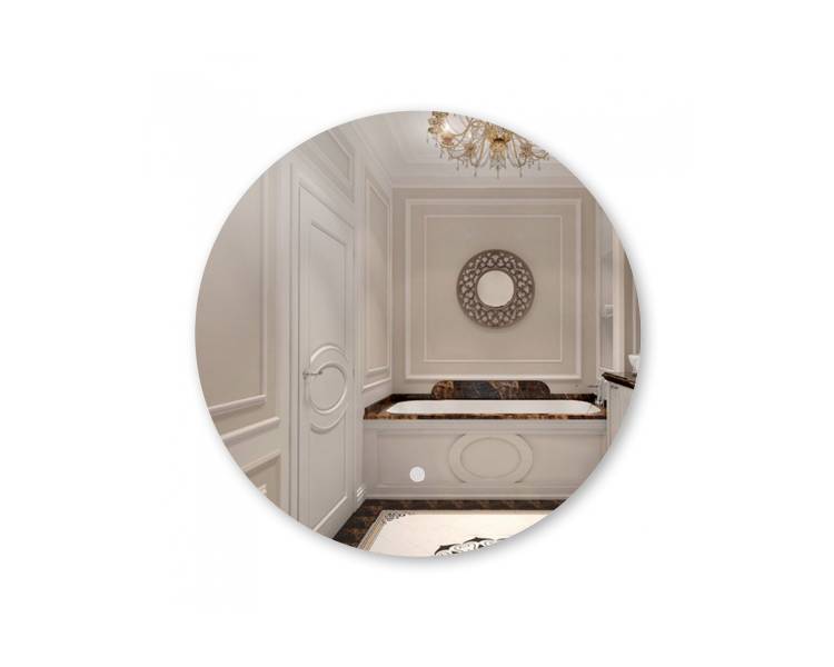 Дзеркало MDD Eclipse 85x85 S з LED-підсвіткою та сенсором