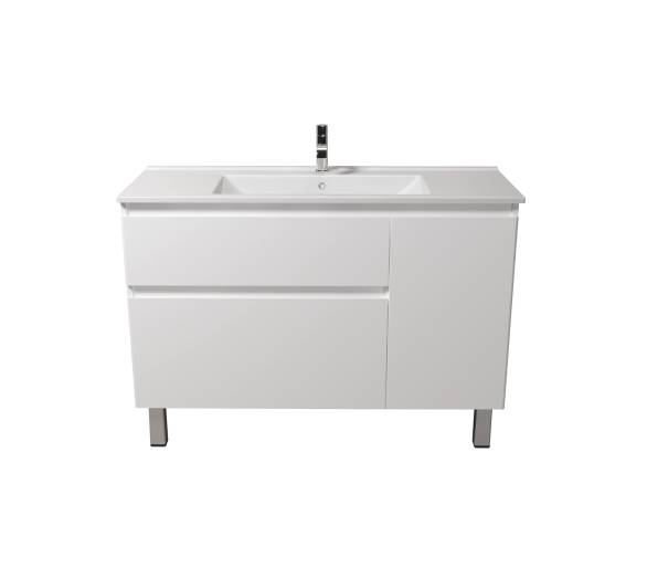 Тумба в ванную универсальная MDD Baki 120-U с умывальником Su-120
