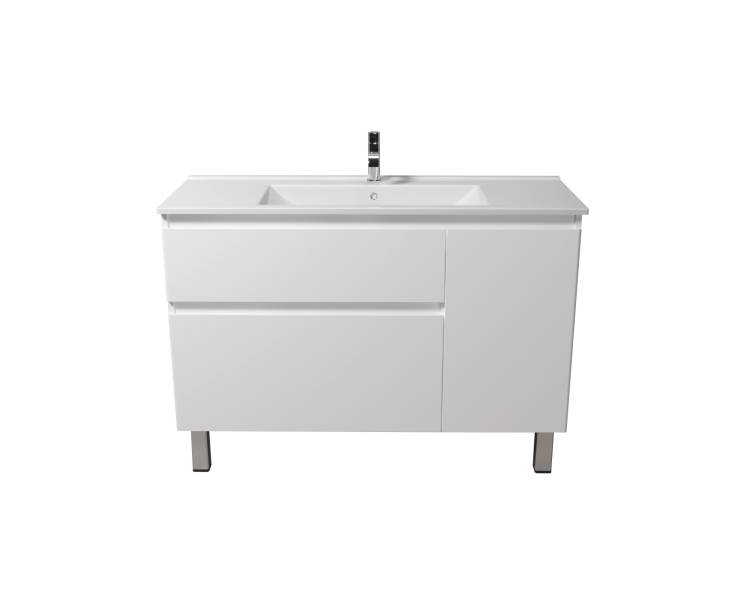 Тумба в ванную универсальная MDD Baki 120-U с умывальником Su-120