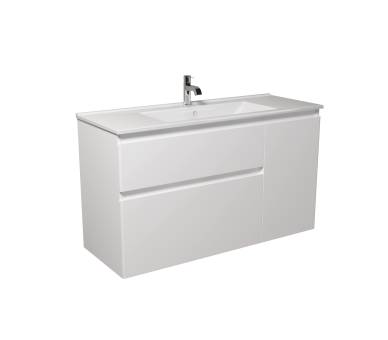 Тумба в ванную универсальная MDD Baki 120-U с умывальником Su-120