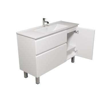 Тумба в ванную универсальная MDD Baki 120-U с умывальником Su-120