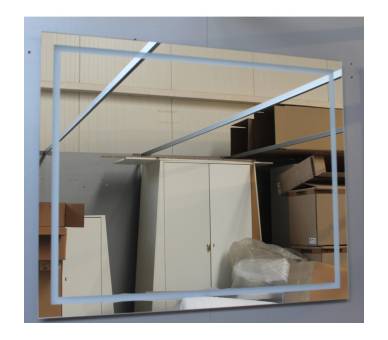 Зеркало Juventa Arizona ArMSq-100x80 с LED-подсветкой