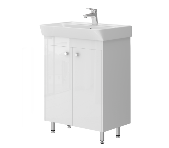 Тумба у ванну підлогова Juventa Trinity Tn-60 біла