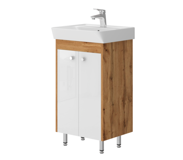 Тумба у ванну підлогова Juventa Trinity Tn-45 дуб вотан