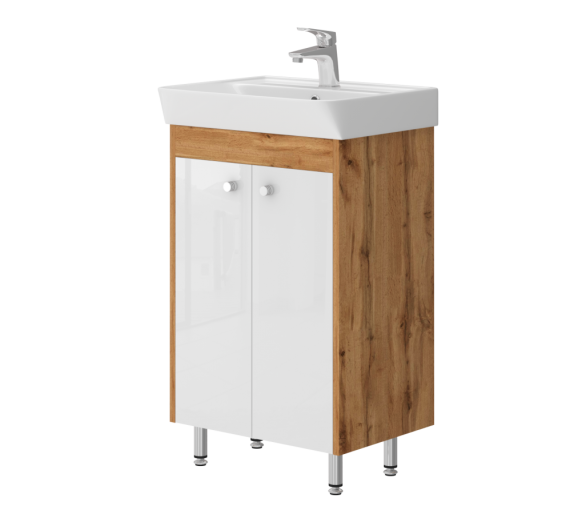 Тумба у ванну підлогова Juventa Trinity Tn-50 дуб вотан